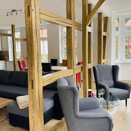 Lejlighed Traumfewo Palais #innenstadt #garten #netflix Von Harztraveler *